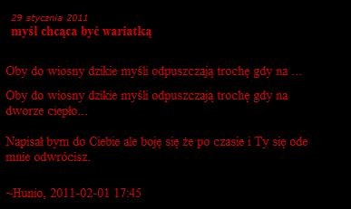 Wpis sercebezpulsu
