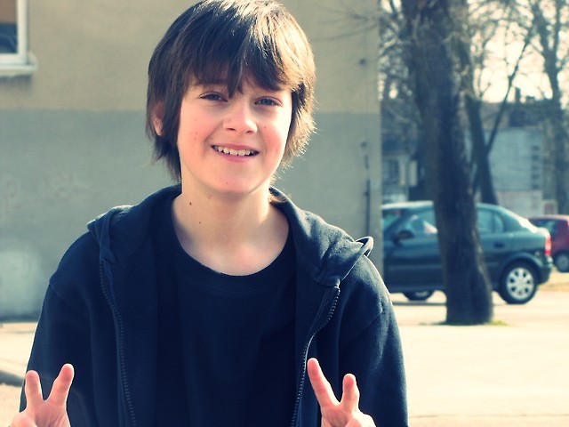 Ja w pierwszy dzien wiosny.