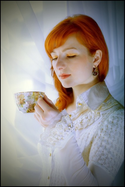 Porcelanowa dama kier