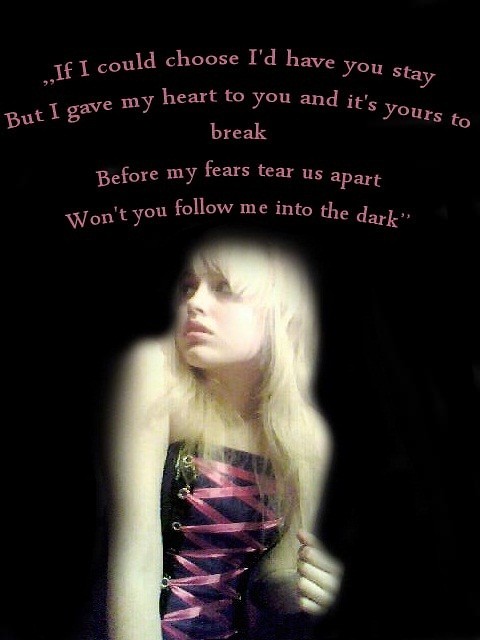 :) Dark