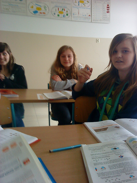 Na chemii . ;D