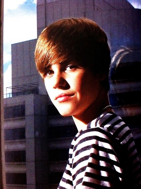 i'm in love with Justin . 
