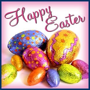 `, Happy easter . ; **
