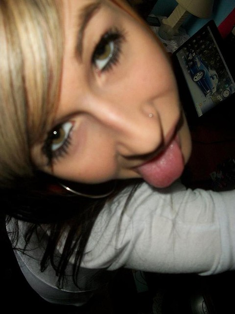 ;P