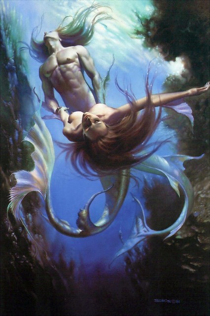 Triton and The Mermaid