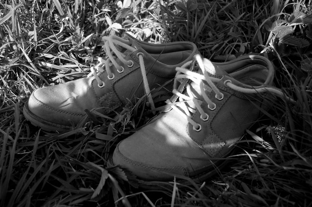 his shoes