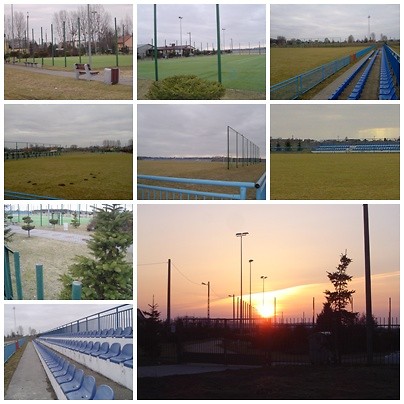 Stadion i kort.