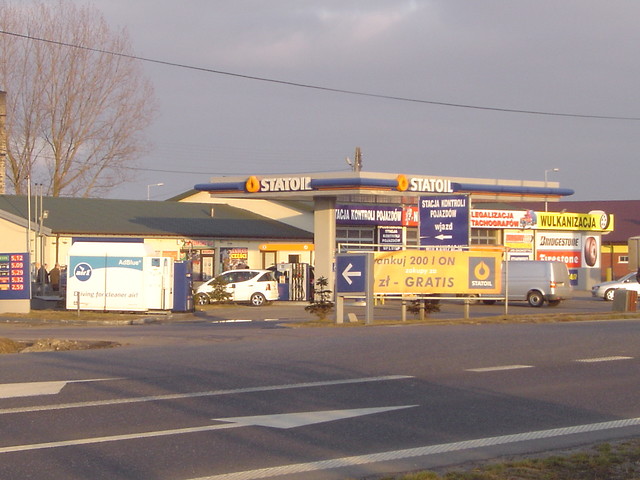 Stacja paliw.