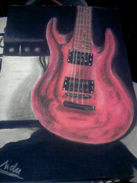 Z serii Moje bazgry: Gitara