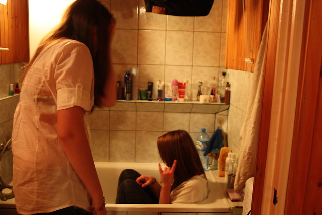 takie tam..w wannie XD