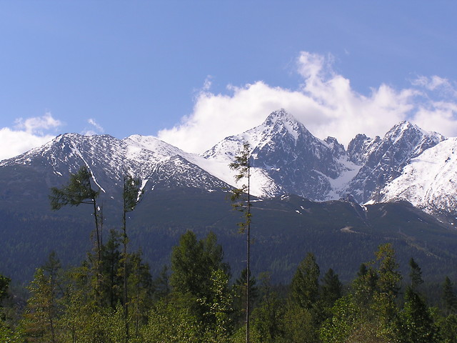 Tatry Wysokie od poludnia