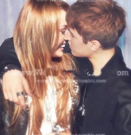 Cyrus i Bieber < 3