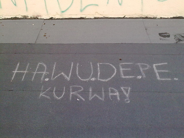HA.WU.DE.PE. KURWA!