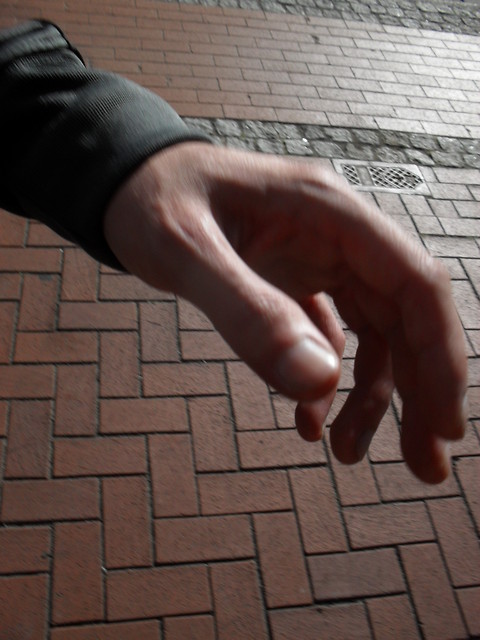 look at your hand
