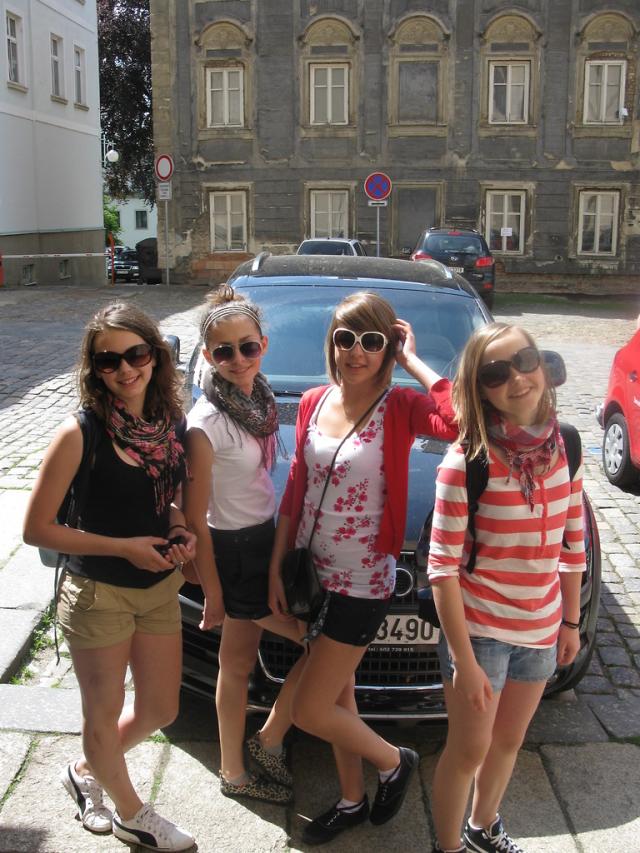 Przed audi ;dd