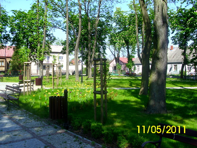 Nowy Park w Drobinie