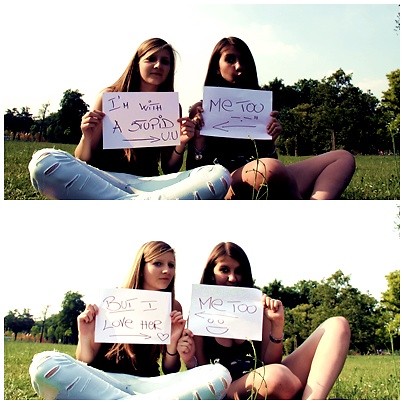 Strage friendship.