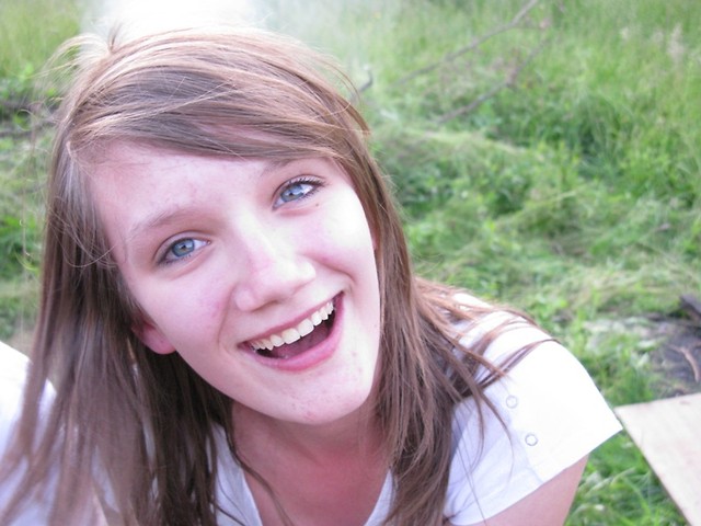 just happy