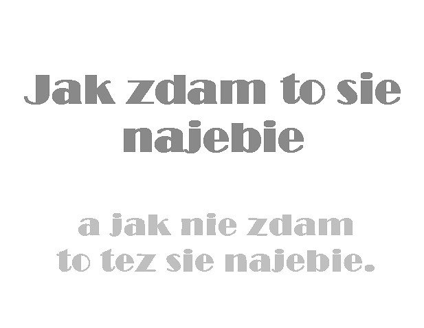 Z D A J E !