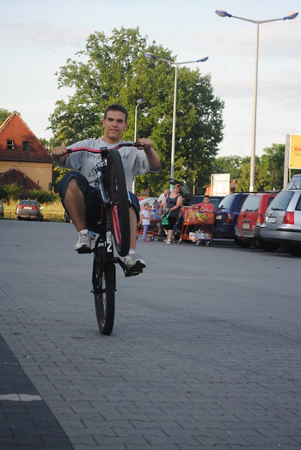 Takie tam na Number'a rowerze :D