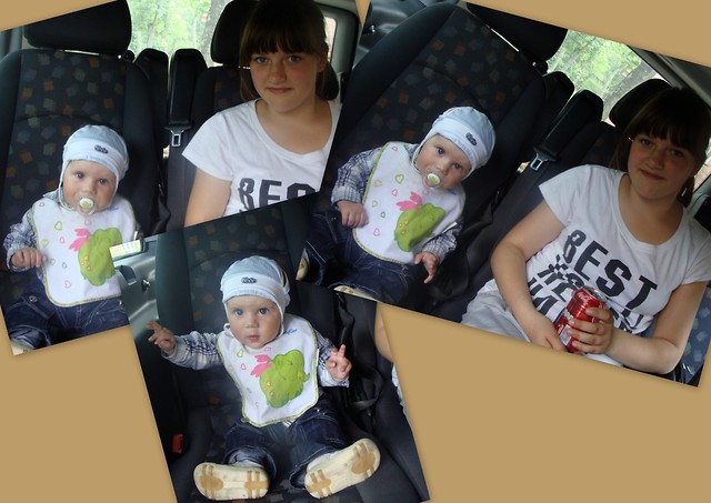 Z siostrzecem ;** 