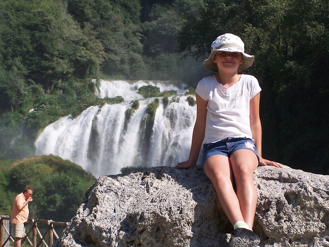 Nad wodospadem we Woszech