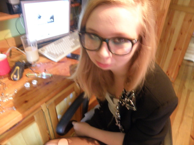 glasses.