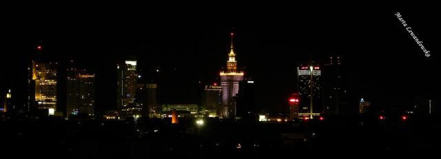 Warszawa noc
