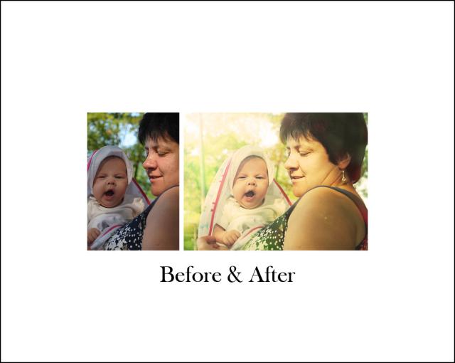Before & After Ziewanie