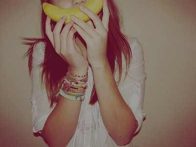 Banan na ryju ;p 