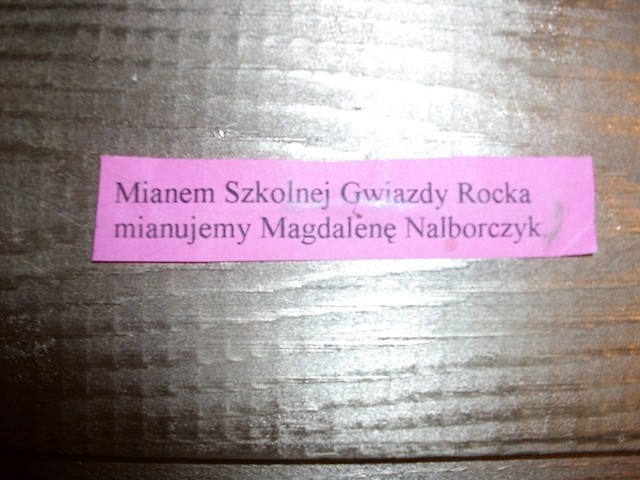 koniec roku szkolnego ;)