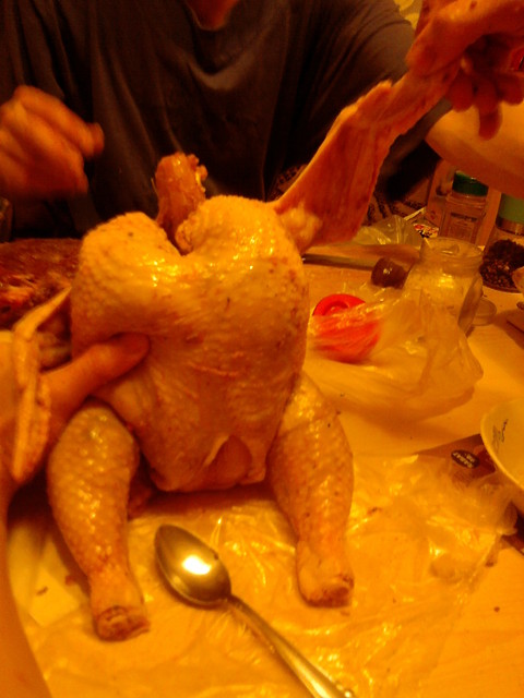 Hail chicken.