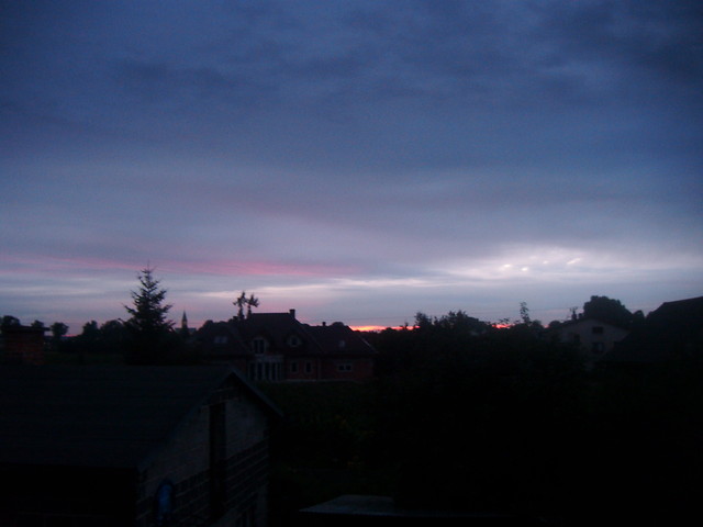 Wczorajszy zachd.