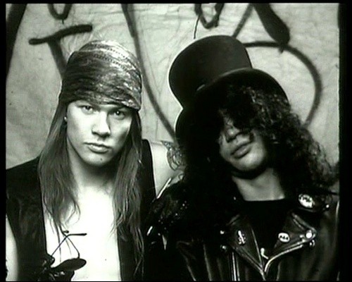 Axl and Slash 