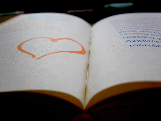 book heart