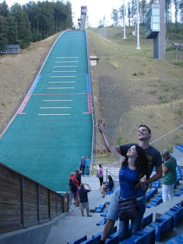 skocznia w Wile:P