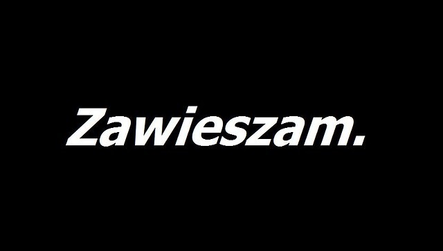 ZAWIESZAM.