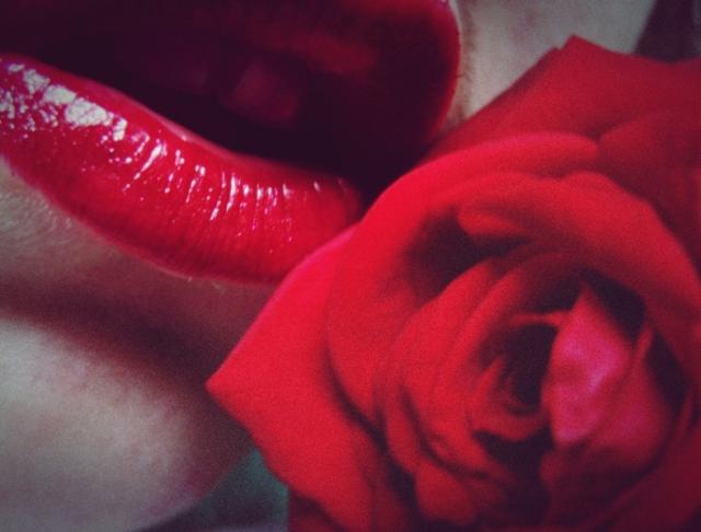As red as hell ;D