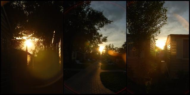 SUNSET.