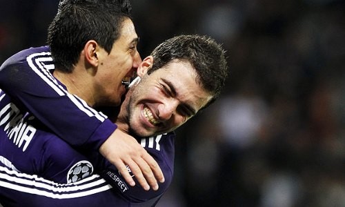 Di Maria i Higuain w kadrze 