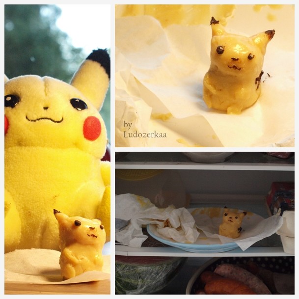 Pikachu z czekolady