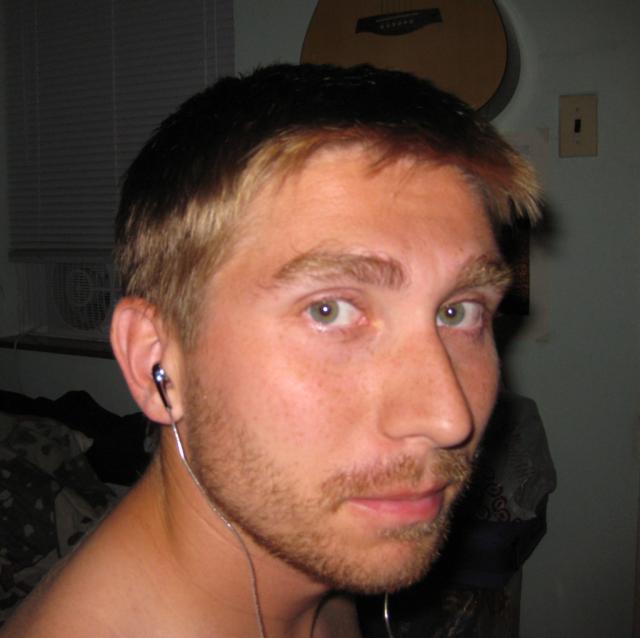 when I had some facial hair...