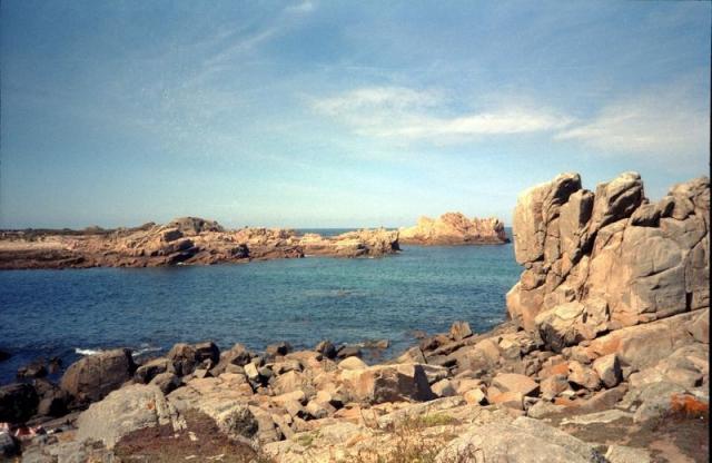 Wybrzea wyspy Guernsey
