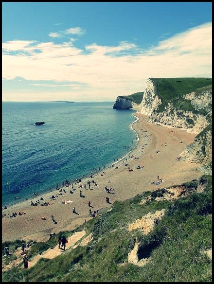 durdle door, moje wykonanie.