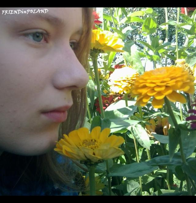 my face.