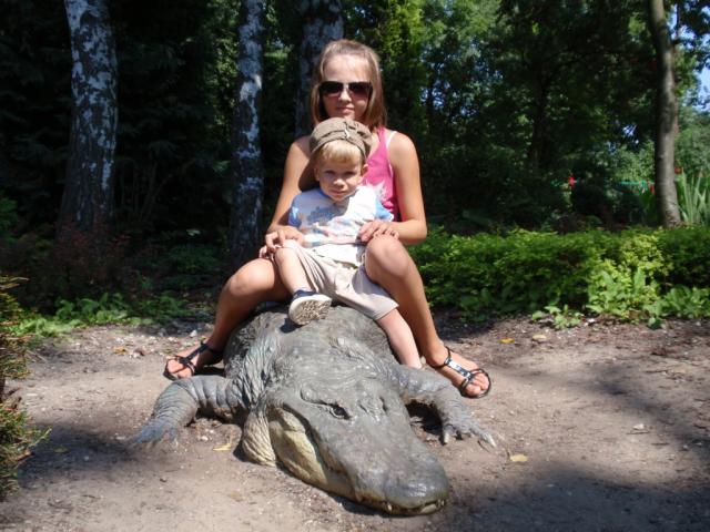 Ja i Mioszek w Zoo