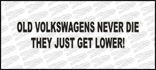 Old Volkswagen NEVER die :D