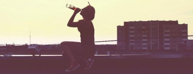 drunk .