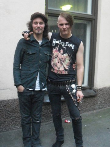 Ville Valo i kolega :)