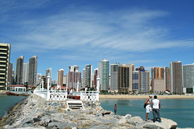 Novamente em Fortaleza. BR